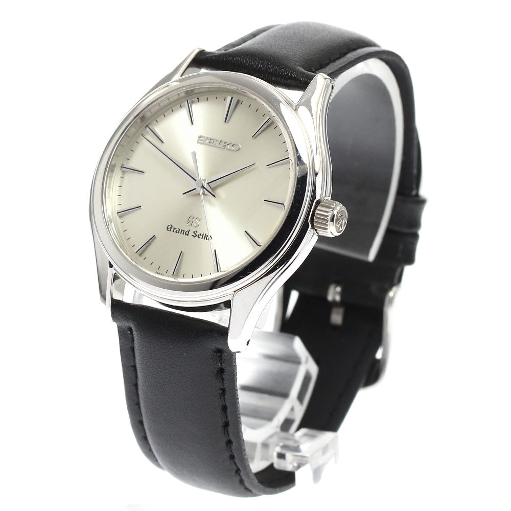 SEIKO Grand Seiko SBGX017/9F61-0A40 PT950 Silver Dial Quartz Men's Watch_871299