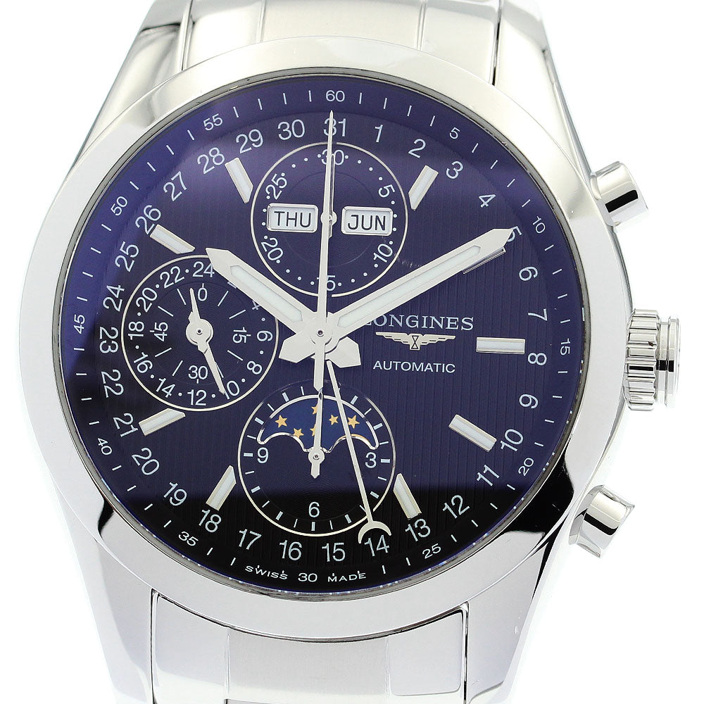 LONGINES Conquest Classic L2.798.4 Moon Phase Automatic Men's Watch_871302