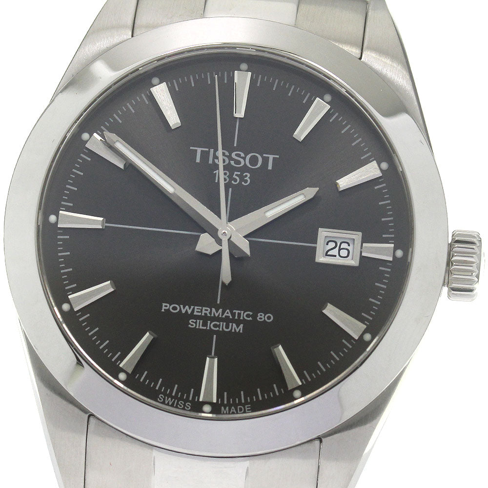 TISSOT gentleman T127.407.11.061.00 Japan limited model black Dial Automatic Men's Watch_871303
