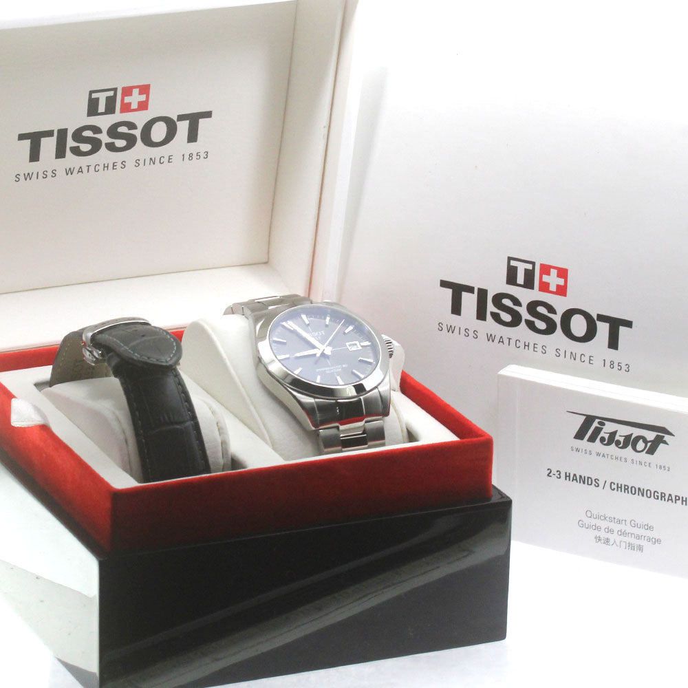 TISSOT gentleman T127.407.11.061.00 Japan limited model black Dial Automatic Men's Watch_871303