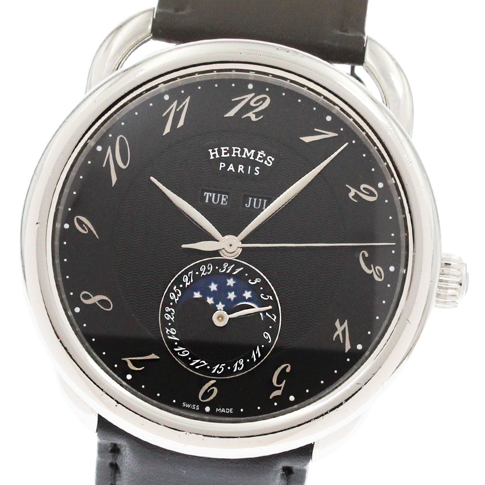 HERMES Grand Lune Maxim Arceau AR8.810 Moon phase Automatic Men's Watch_871306