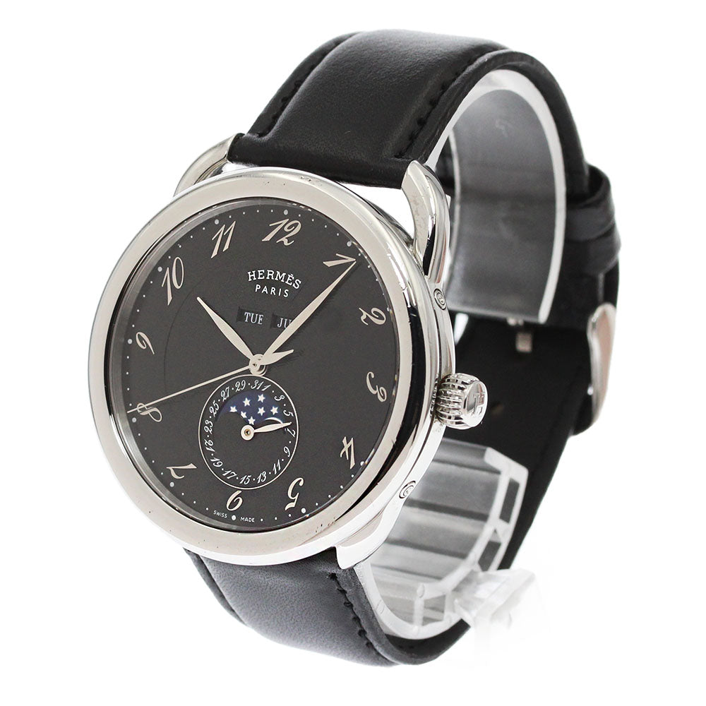 HERMES Grand Lune Maxim Arceau AR8.810 Moon phase Automatic Men's Watch_871306