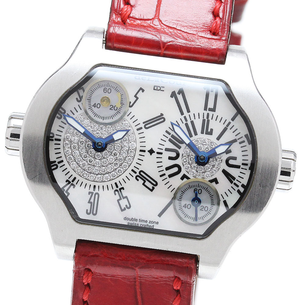 deLaCour City 2 Small seconds Silver / white shell Dial Quartz Ladies Watch_871320