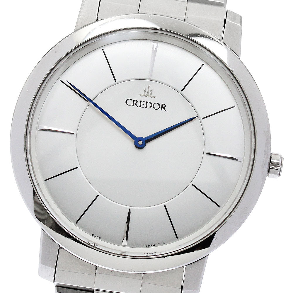 SEIKO CREDOR node GCAT993/8J80-0AD0 Silver Dial Quartz Men's Watch_871329