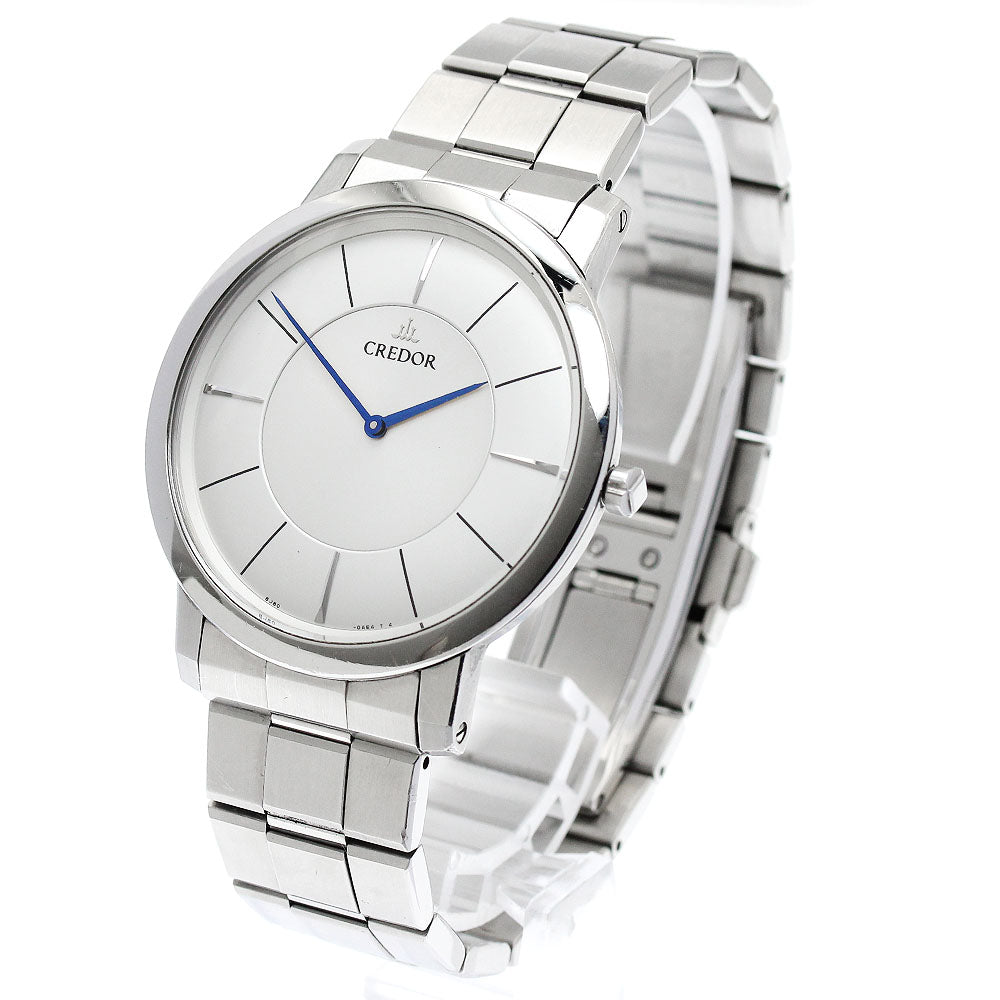 SEIKO CREDOR node GCAT993/8J80-0AD0 Silver Dial Quartz Men's Watch_871329
