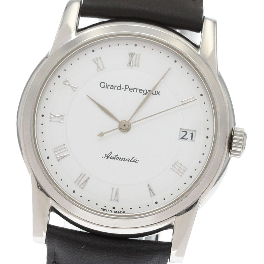 GIRARD PERREGAUX Classic 9052 Date white Dial Automatic Men's Watch_871330