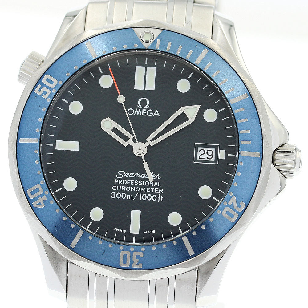 OMEGA Seamaster300 Professional 2531.80 Date Navy Dial Automatic Men's_871336