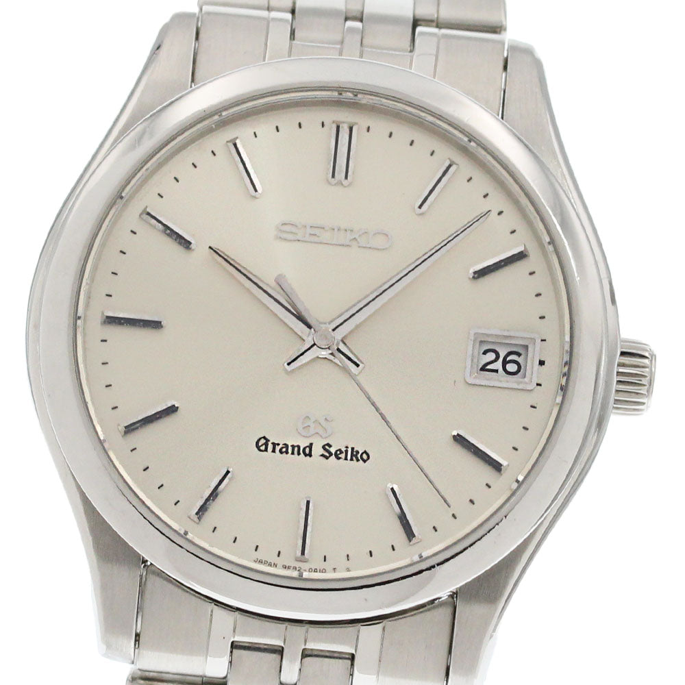 SEIKO Grand Seiko SBGV001/9F82-0A10 Date Silver Dial Quartz Men's Watch_871341