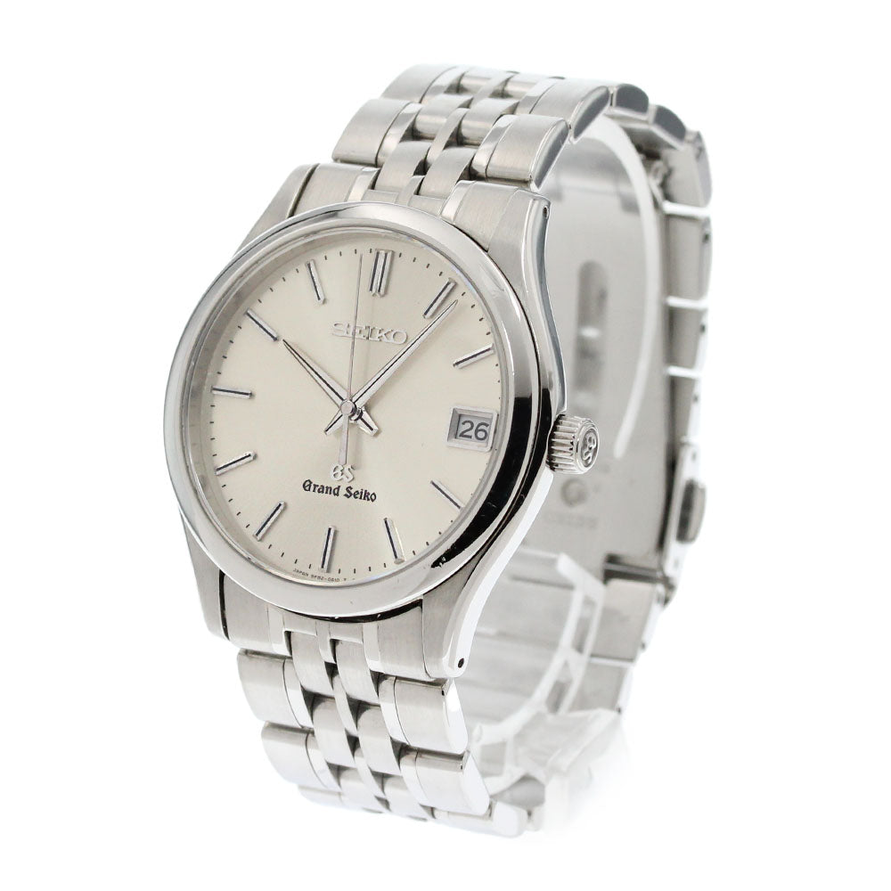 SEIKO Grand Seiko SBGV001/9F82-0A10 Date Silver Dial Quartz Men's Watch_871341