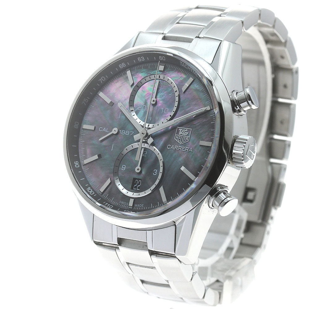 TAG HEUER Carrera 1887 CAR211D Chronograph Japan only Black shell Dial Automatic Men's Watch_871364