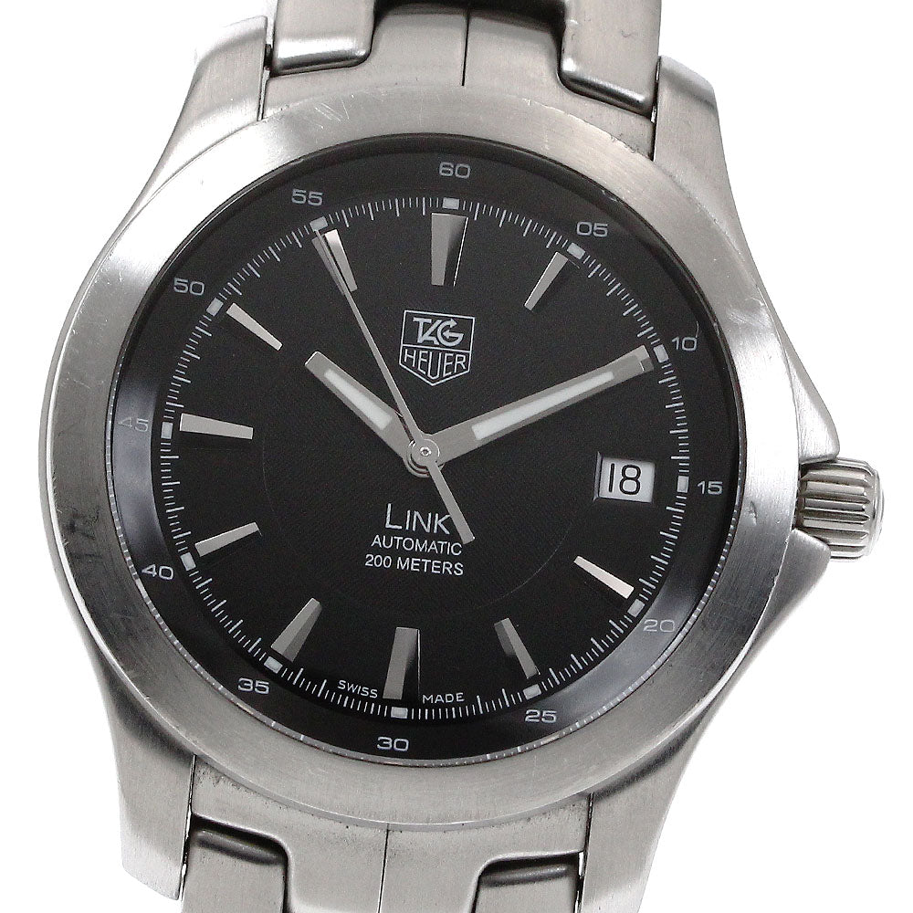 TAG HEUER Link WJF2110.BA0570 Date black Dial Automatic Men's Watch_871366