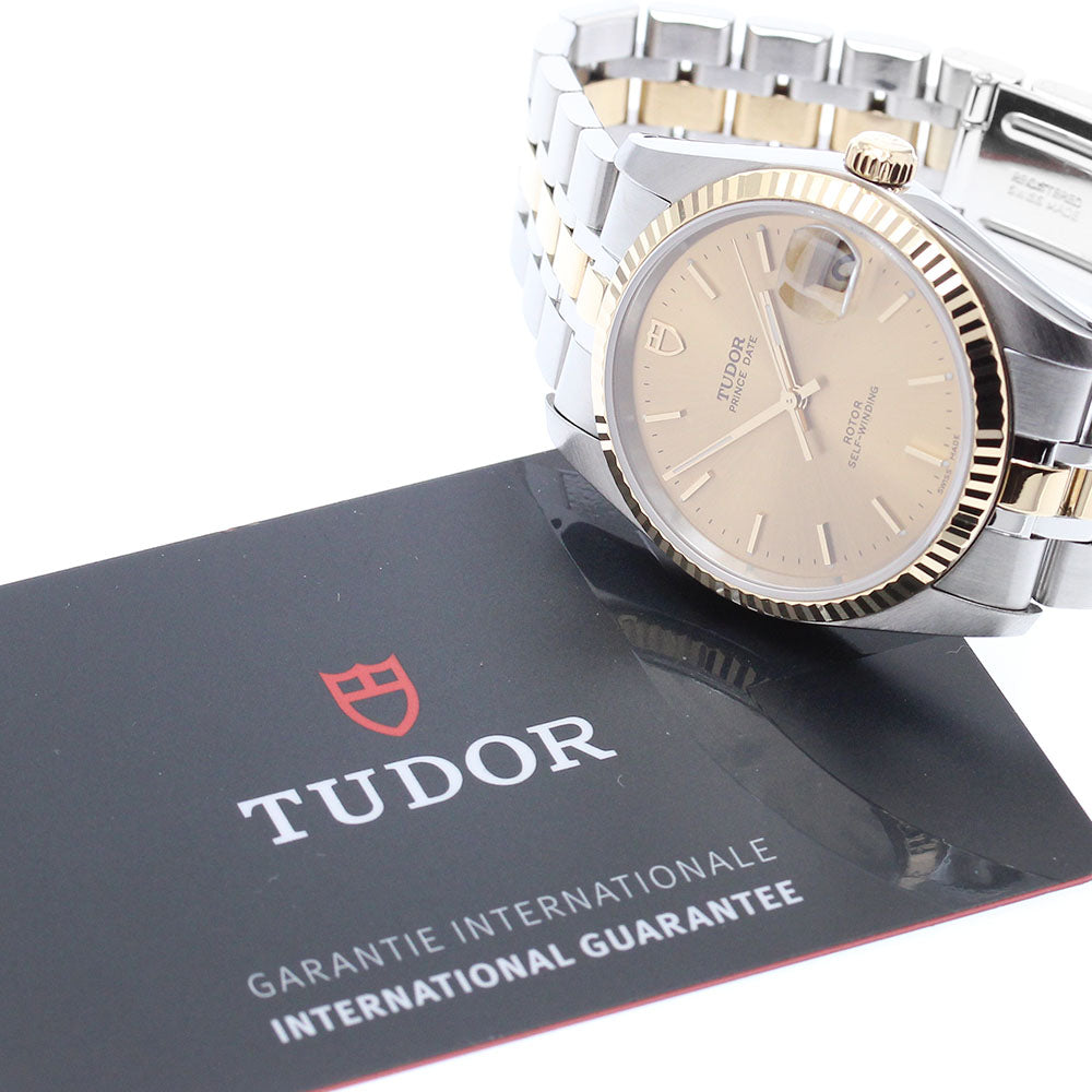TUDOR Prince Date 74033 cal.2824-2 Gold Dial Automatic Men's Watch_871429