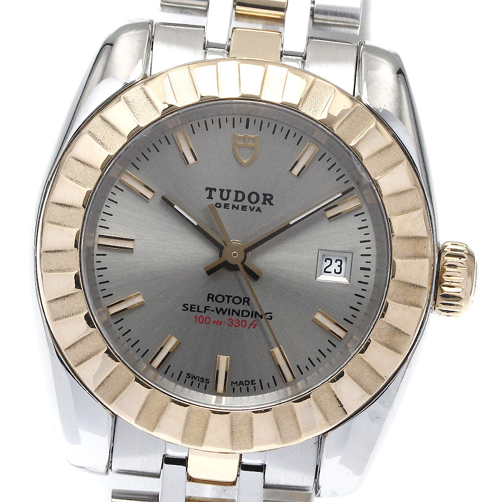 TUDOR Classic 22013 Date gray Dial Automatic Ladies Watch_871432