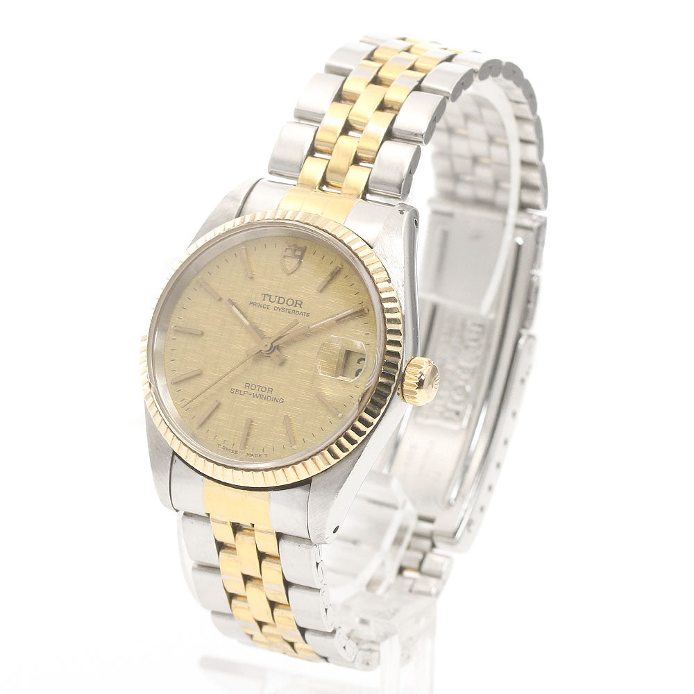 TUDOR Prince Oyster Date 72033 cal.2824-2 gold Dial Automatic Boy's Watch_871492