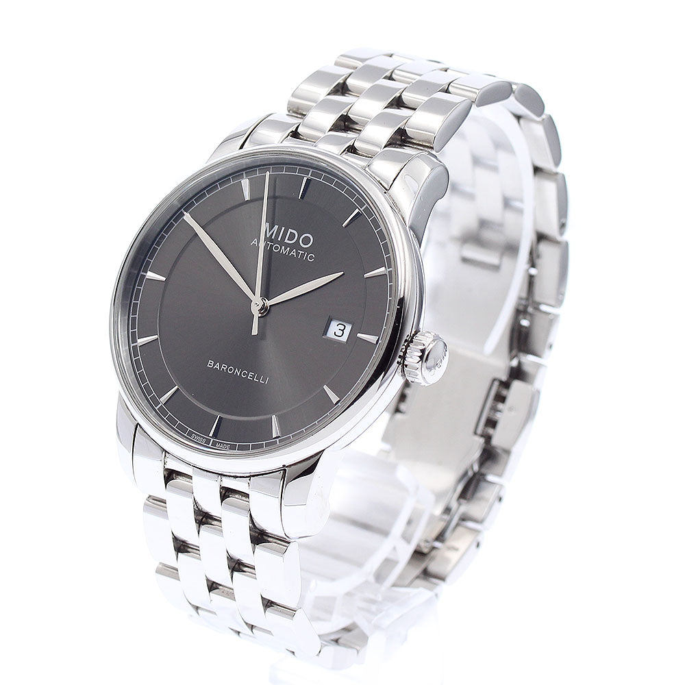 MIDO Baroncelli 8600B Date gray Dial Automatic Men's Watch_871500