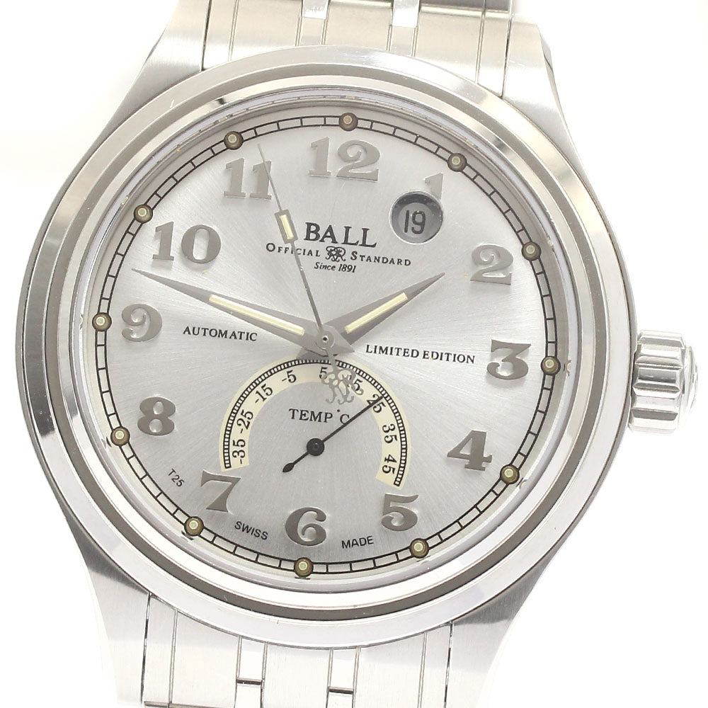 BALLWATCH Train master NT1050D Silver Dial Automatic Men's Watch_871510