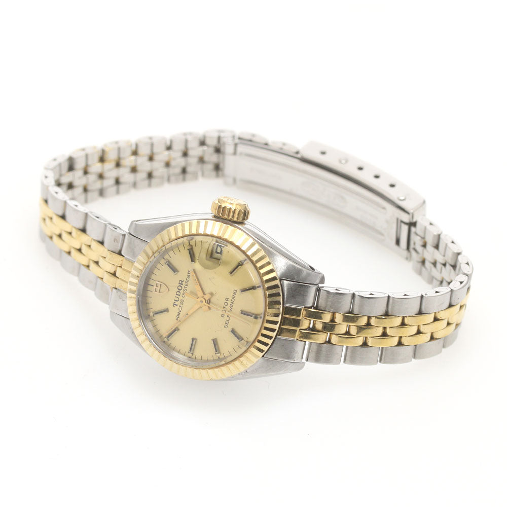 TUDOR Princess Oyster Date 92313 cal.2671 gold Dial Automatic Ladies_871511