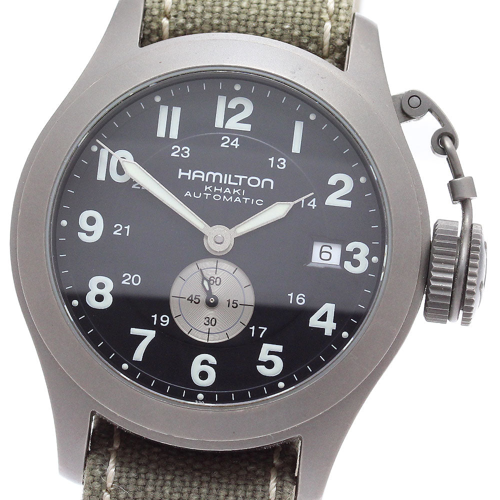 HAMILTON Khaki Navy Classic H774450 black Dial Automatic Men's Watch_871514