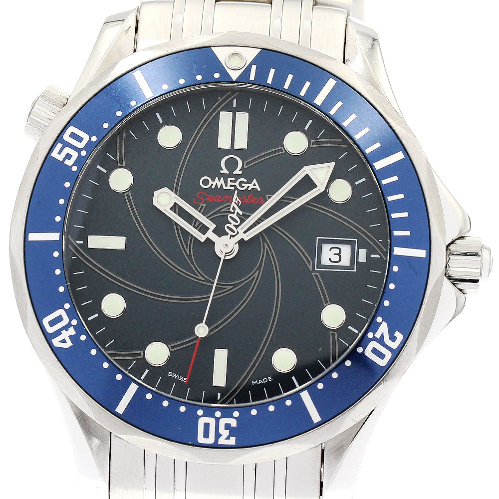 OMEGA Seamaster300 007 James Bond 2226.80 Date Navy Dial Automatic Men's_871515
