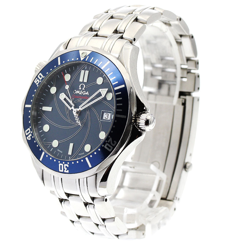 OMEGA Seamaster300 007 James Bond 2226.80 Date Navy Dial Automatic Men's_871515