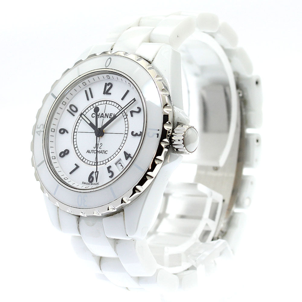 CHANEL J12 H0970 White ceramic 38MM white Dial Automatic Men's Watch_871516