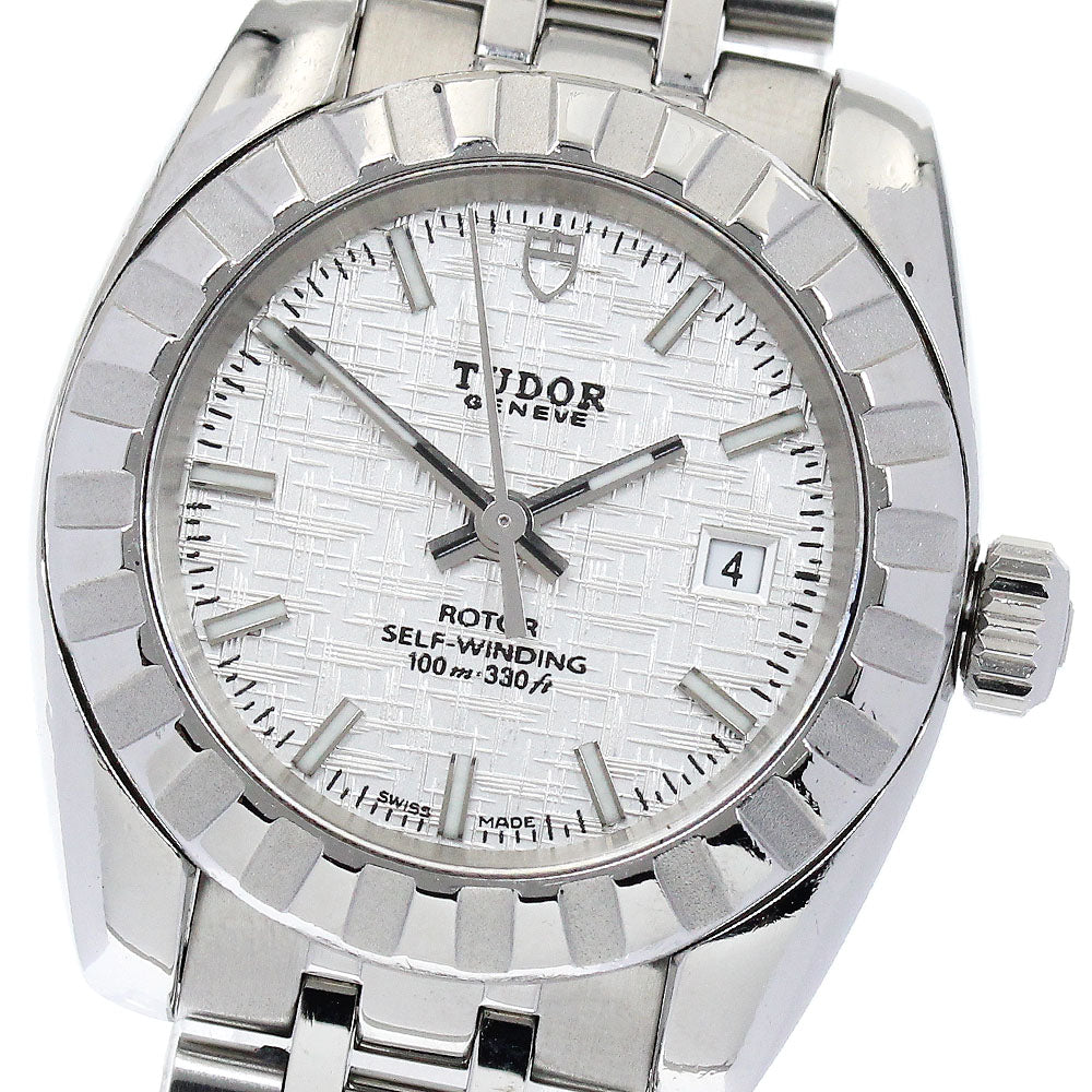 TUDOR Classic Date 22010 Date Silver Dial Automatic Ladies Watch_871520
