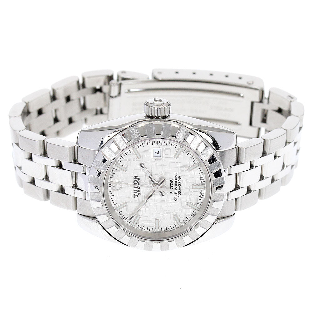 TUDOR Classic Date 22010 Date Silver Dial Automatic Ladies Watch_871520