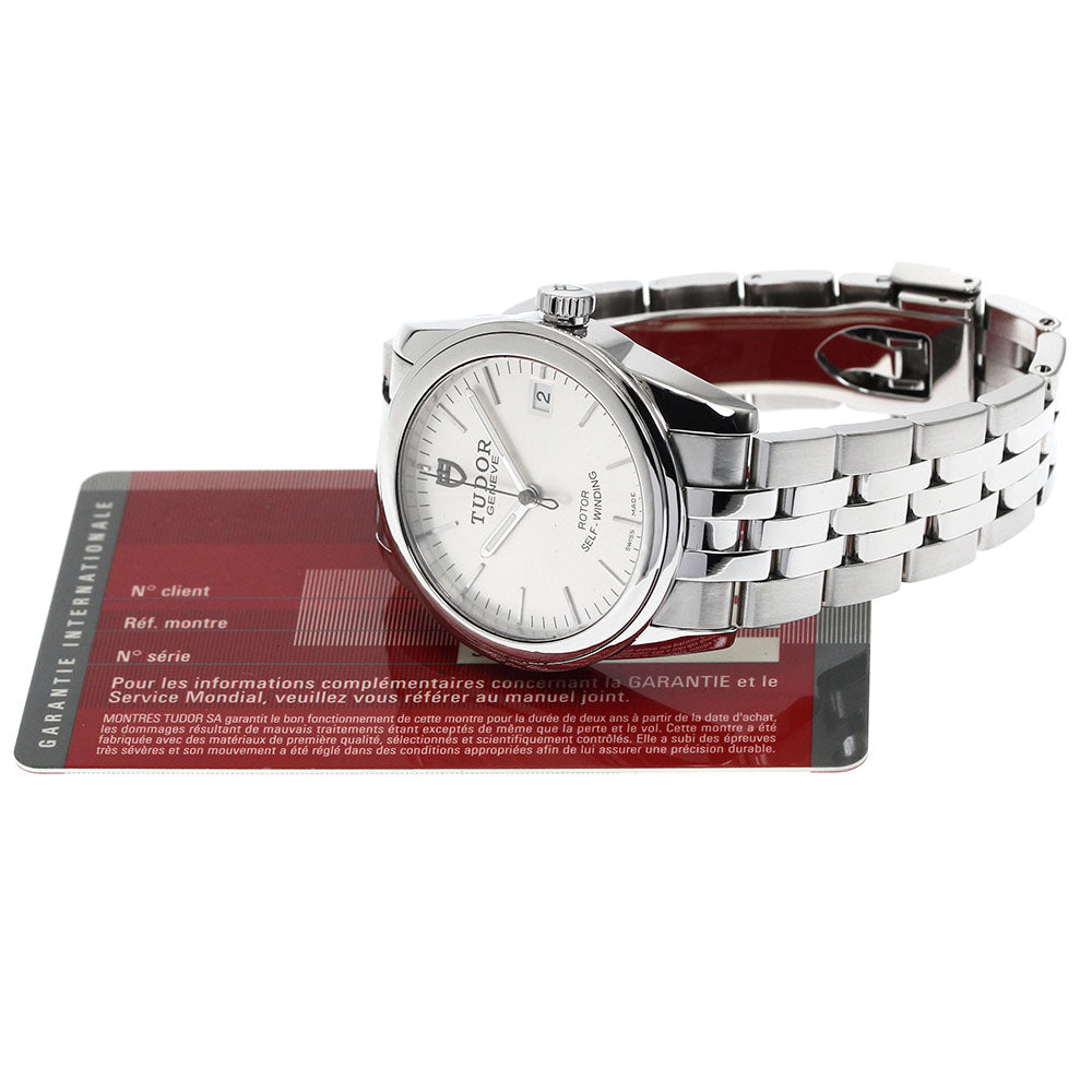 TUDOR Glamour 55000 Date Silver Dial Automatic Men's Watch_871531