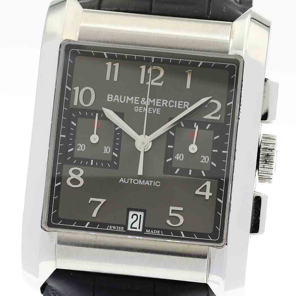 Baume & Mercier Hampton 65698 Chronograph Gray Dial Automatic Men's Watch_871534