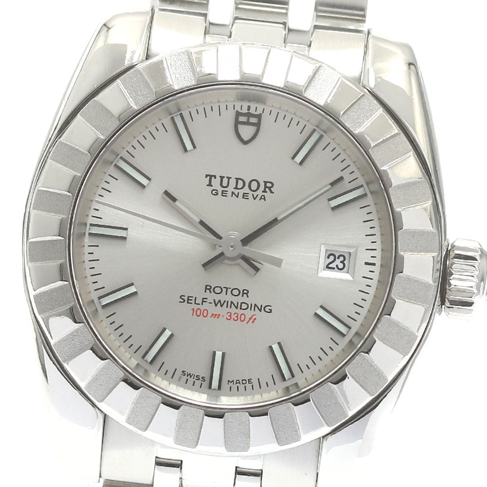 TUDOR Classic Date 22010 Date Silver Dial Automatic Ladies Watch_871537