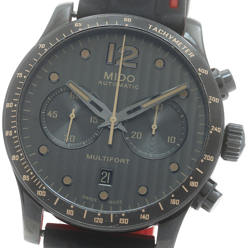 MIDO Multifort M025.627.36.061.10 Chronograph Date Automatic Men's Watch_871539