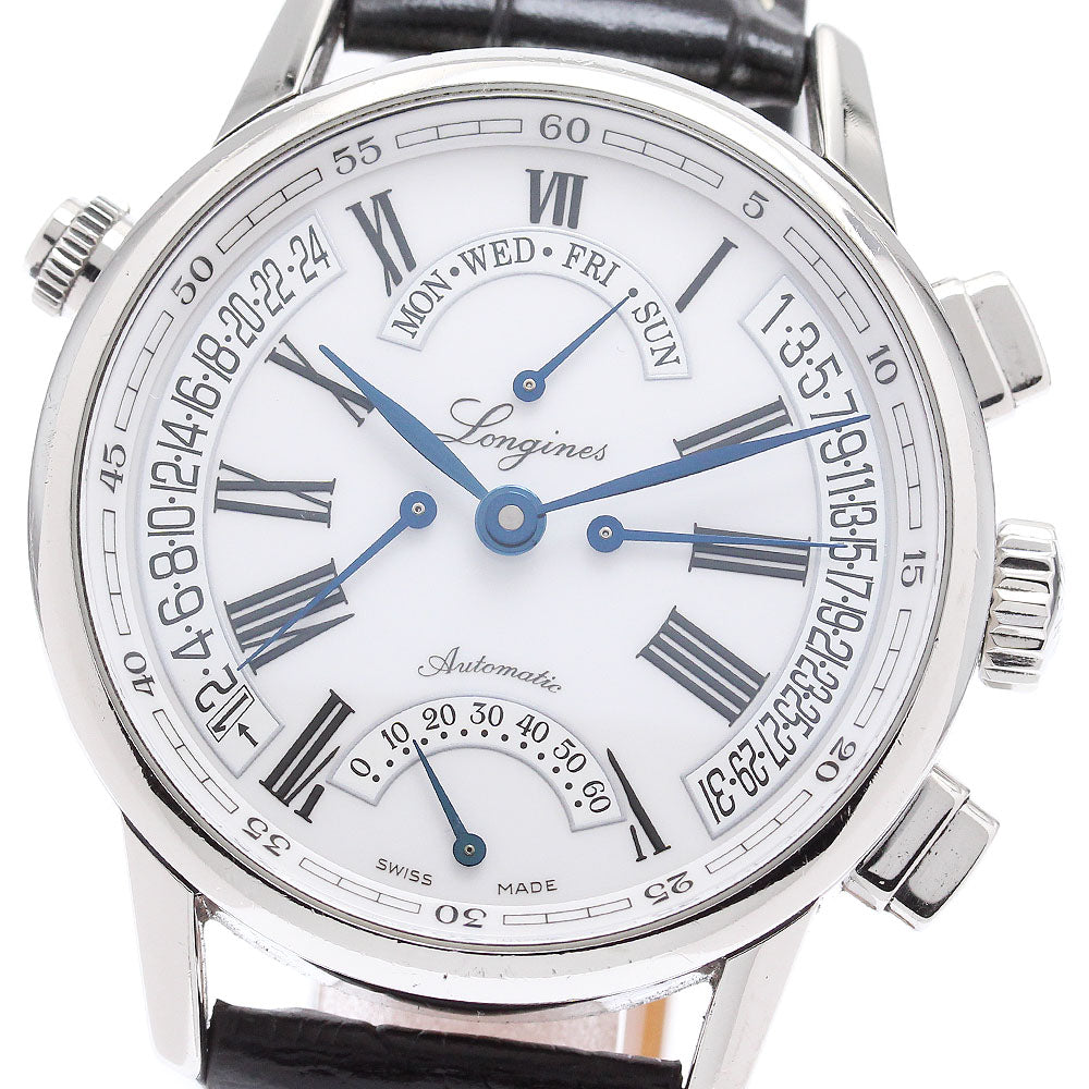 LONGINES Heritage Retrograde L4.797.4 White Dial Automatic Men's Watch_871541