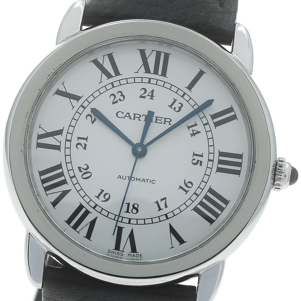 CARTIER Ronde Solo de Cartier WSRN0021 Silver Dial Automatic Men's Watch_871542