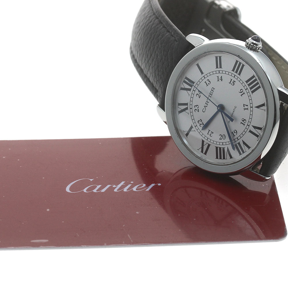 CARTIER Ronde Solo de Cartier WSRN0021 Silver Dial Automatic Men's Watch_871542