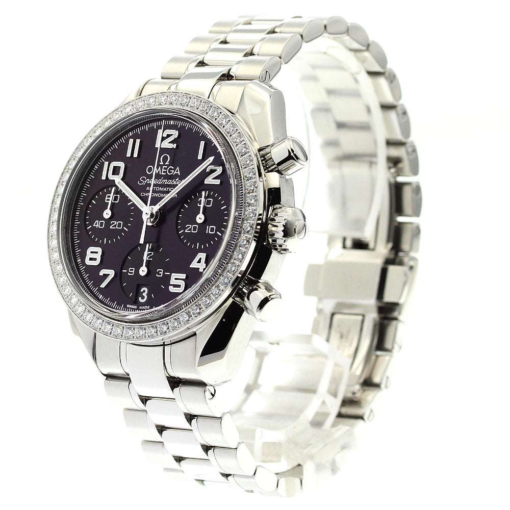 OMEGA Speedmaster 324.15.38.40.10.001 Diamond Bezel Automatic Boy's Watch_871543