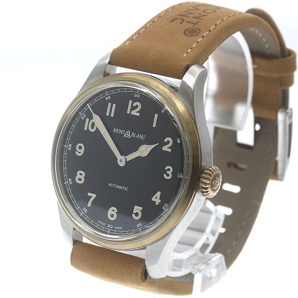 MONTBLANC 1858 MB116241 black Dial Automatic Men's Watch_871552