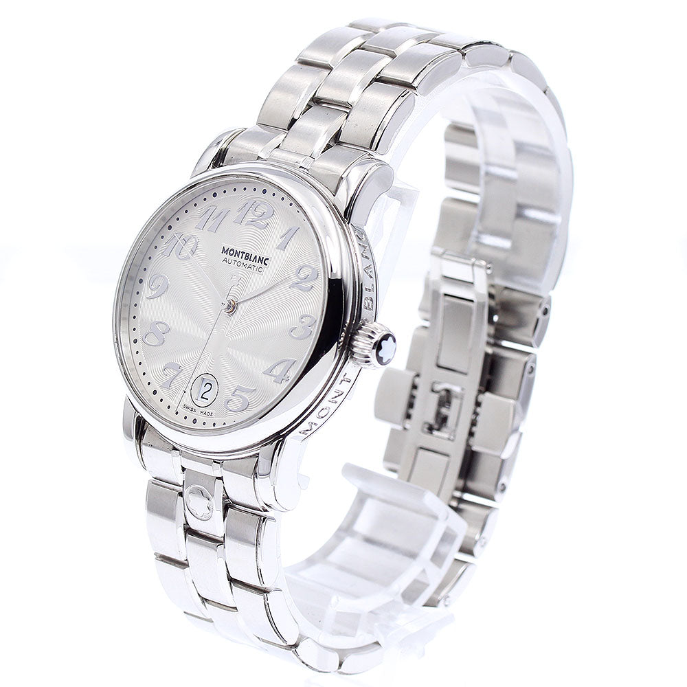 MONTBLANC Meisterstic 7042 Date Silver Dial Automatic Men's Watch_871577