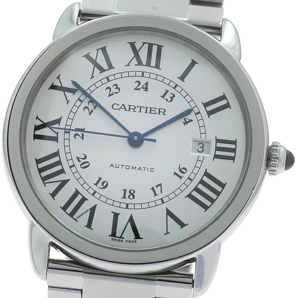 CARTIER Ronde Solo de Cartier XL W6701011 Date Automatic Men's Watch_871578