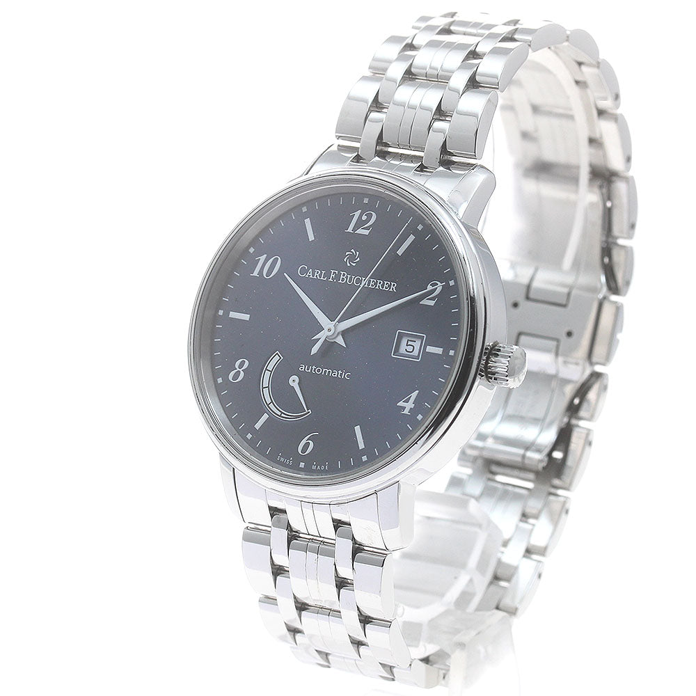 CARL F.BUCHERER Adamavi 10323.08 Date Navy Dial Automatic Men's Watch_871586