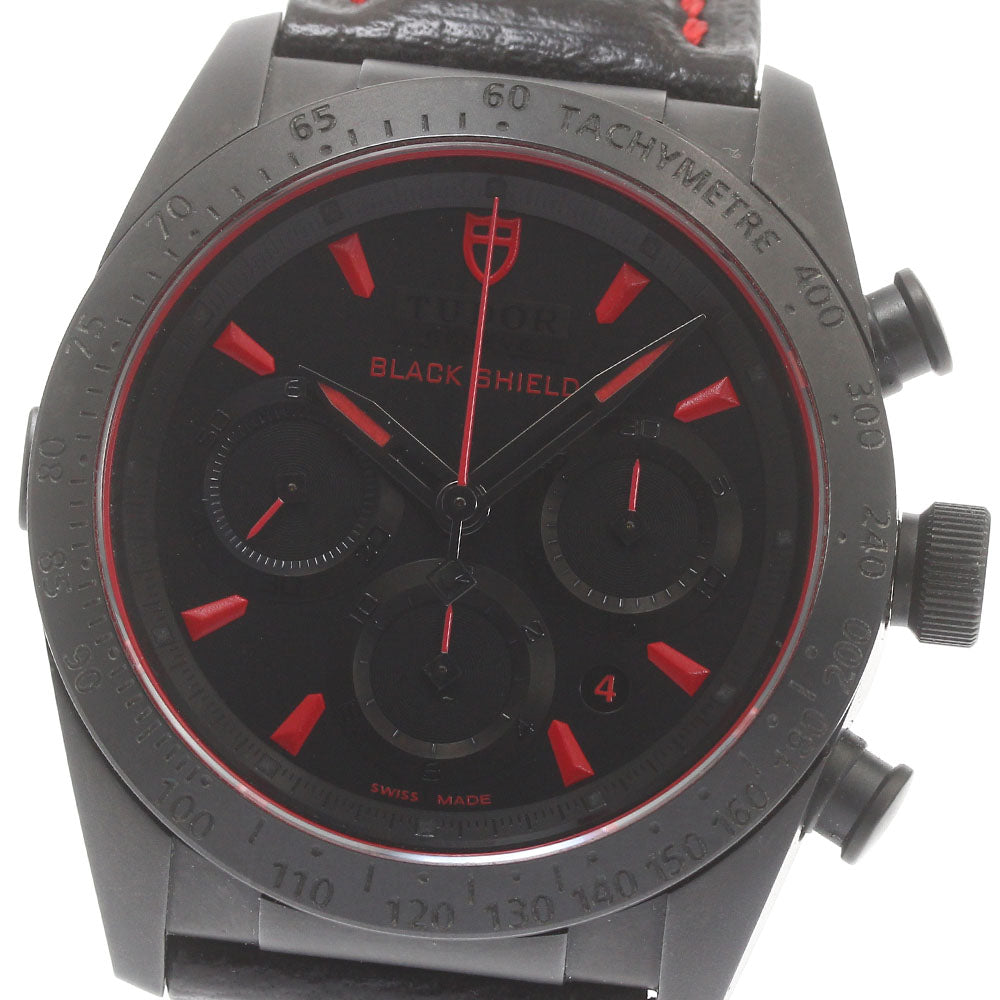 TUDOR Fast Rider Black Shield 42000C Chronograph Automatic Men's_871613
