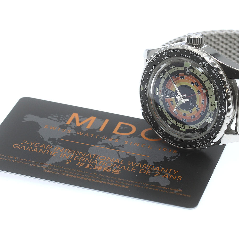 MIDO Decompression M026.829.17.051.00 World timer Automatic Men's Watch_871618