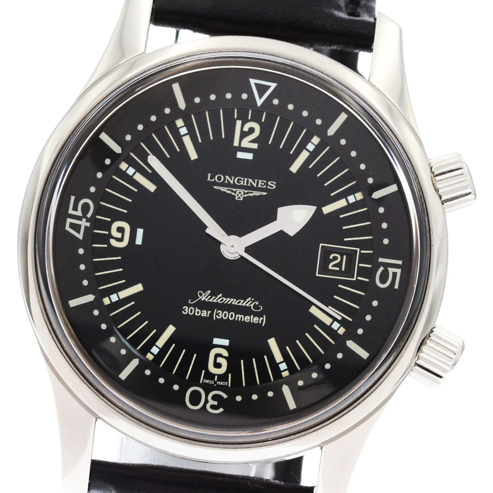 LONGINES Legend diver L3.674.4 Date black Dial Automatic Men's Watch_871621