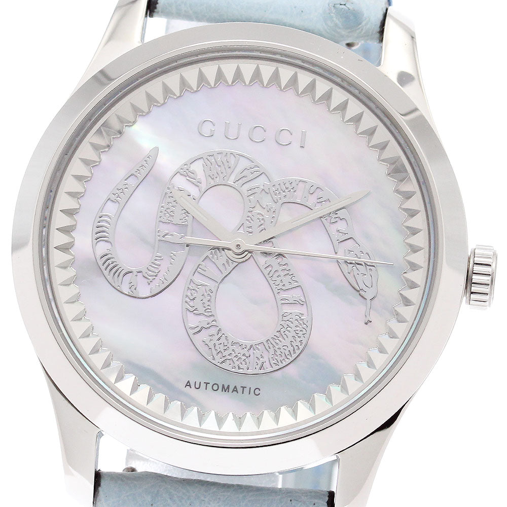 GUCCI G timeless 126.4/YA1264113 Shell dial shell Dial Automatic Men's Watch_871624