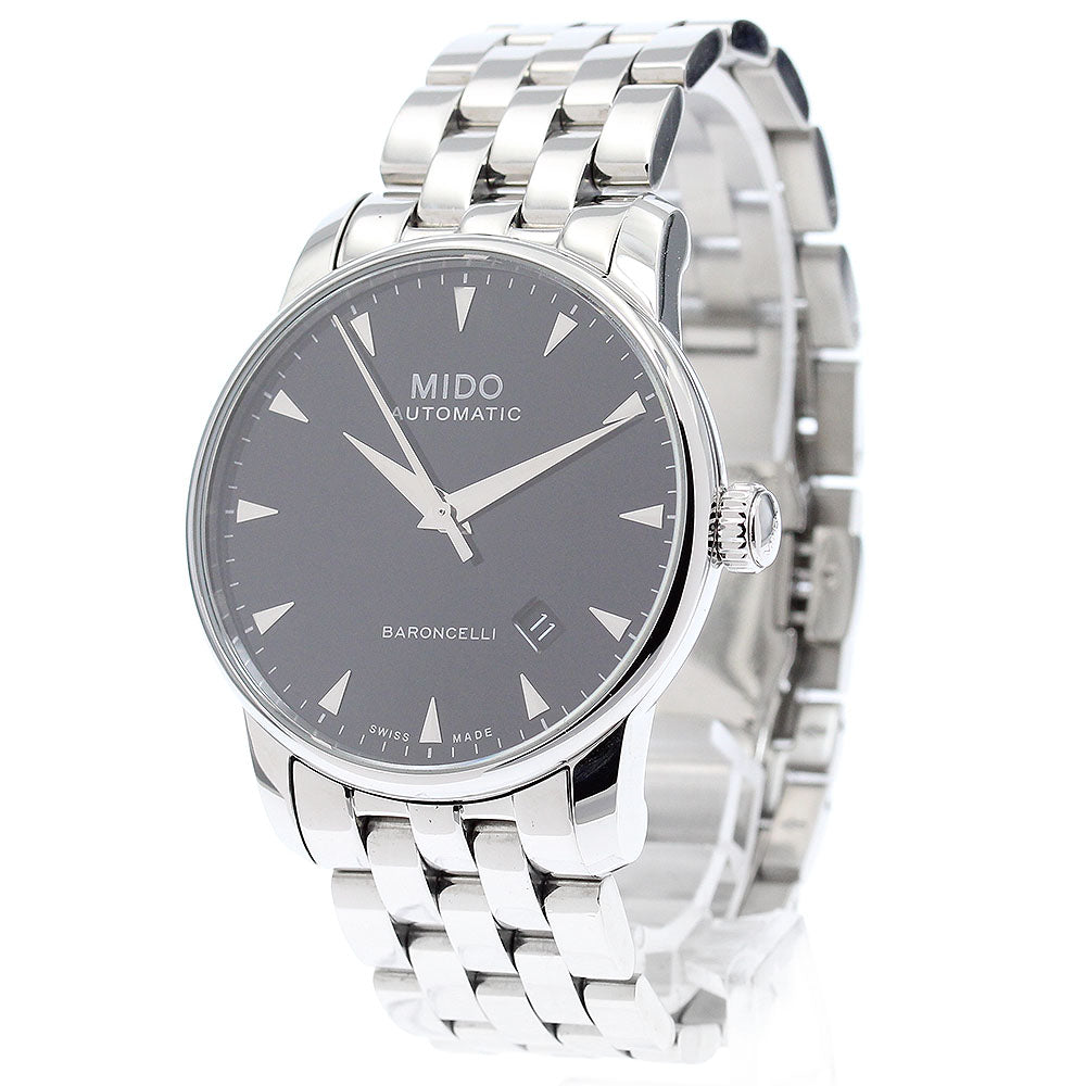 MIDO Baroncelli 8600B Date black Dial Automatic Men's Watch_871631