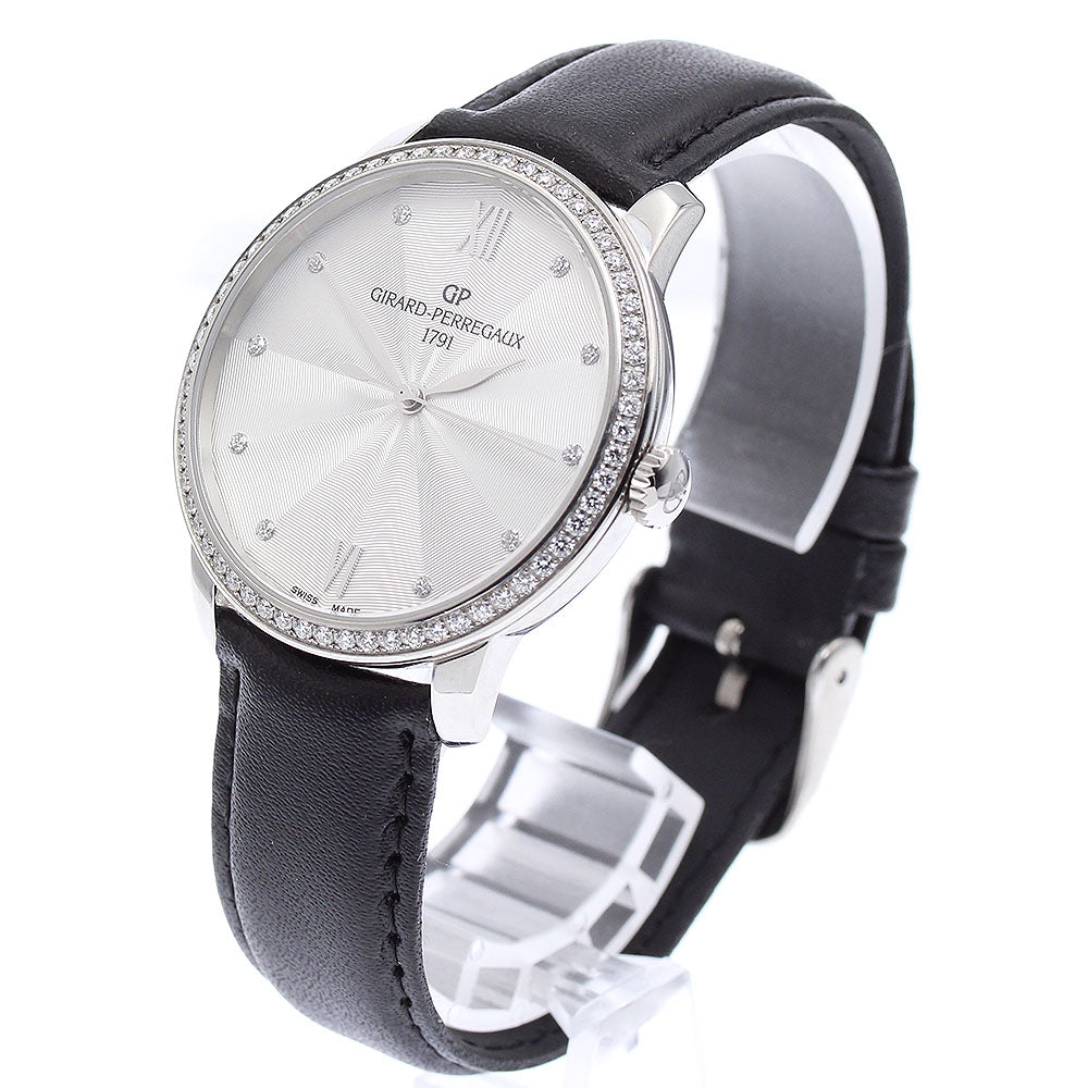 GIRARD PERREGAUX 1966 Lady 49523 10P Diamond Bezel Automatic Ladies Watch_871634