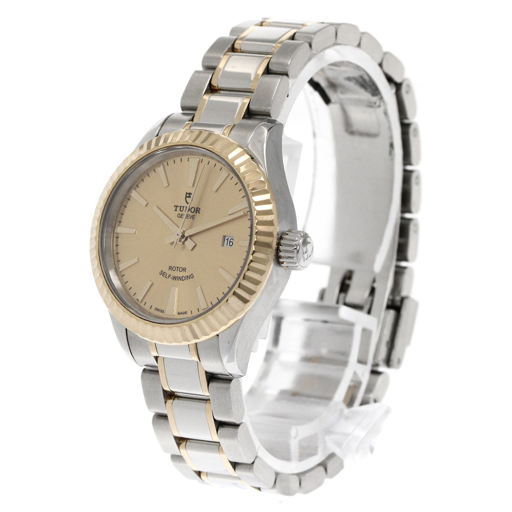 TUDOR style 12113 cal.2671 gold Dial Automatic Ladies Watch_871636