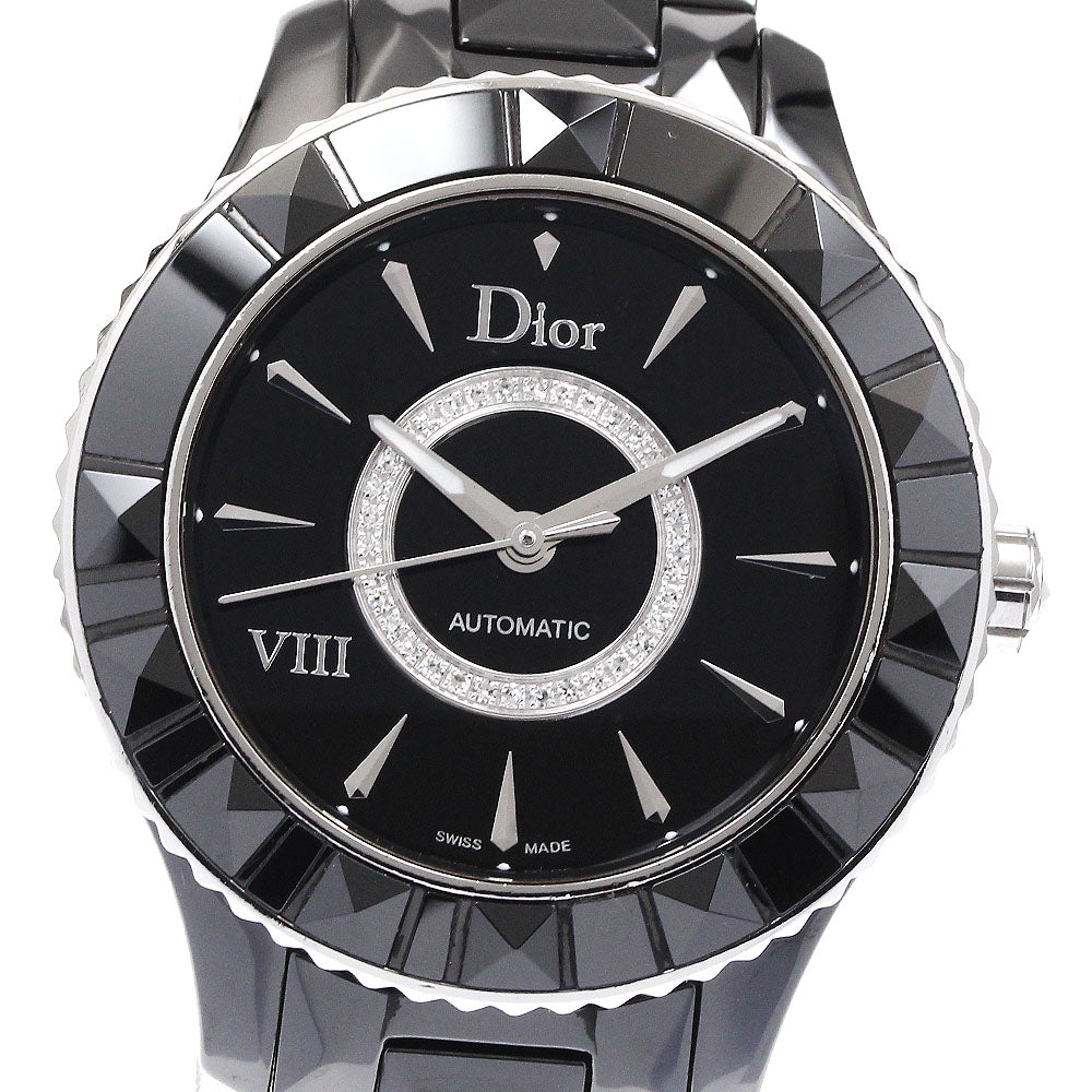Dior VIII CD1245E0 ceramic black Dial Automatic Men's Watch_871639