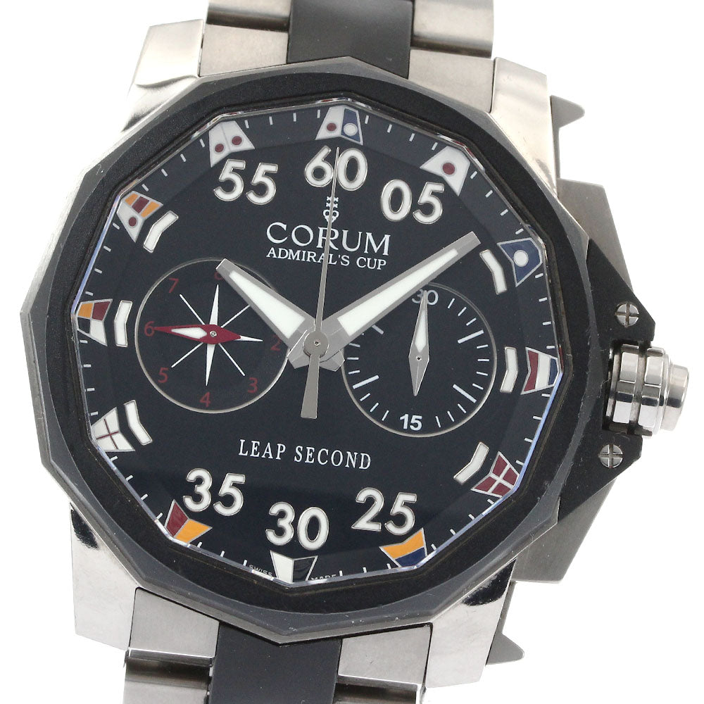 CORUM Admiral's Cup Leap Second 895.931.06/V791 AN92 Chronograph AT Men's_871641