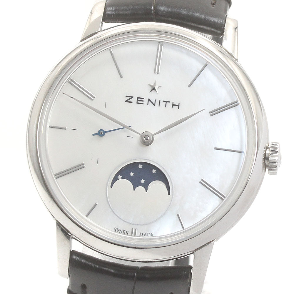 ZENITH elite lady 03.2320.692 Moon phase White shell Dial Automatic Ladies Watch_871648