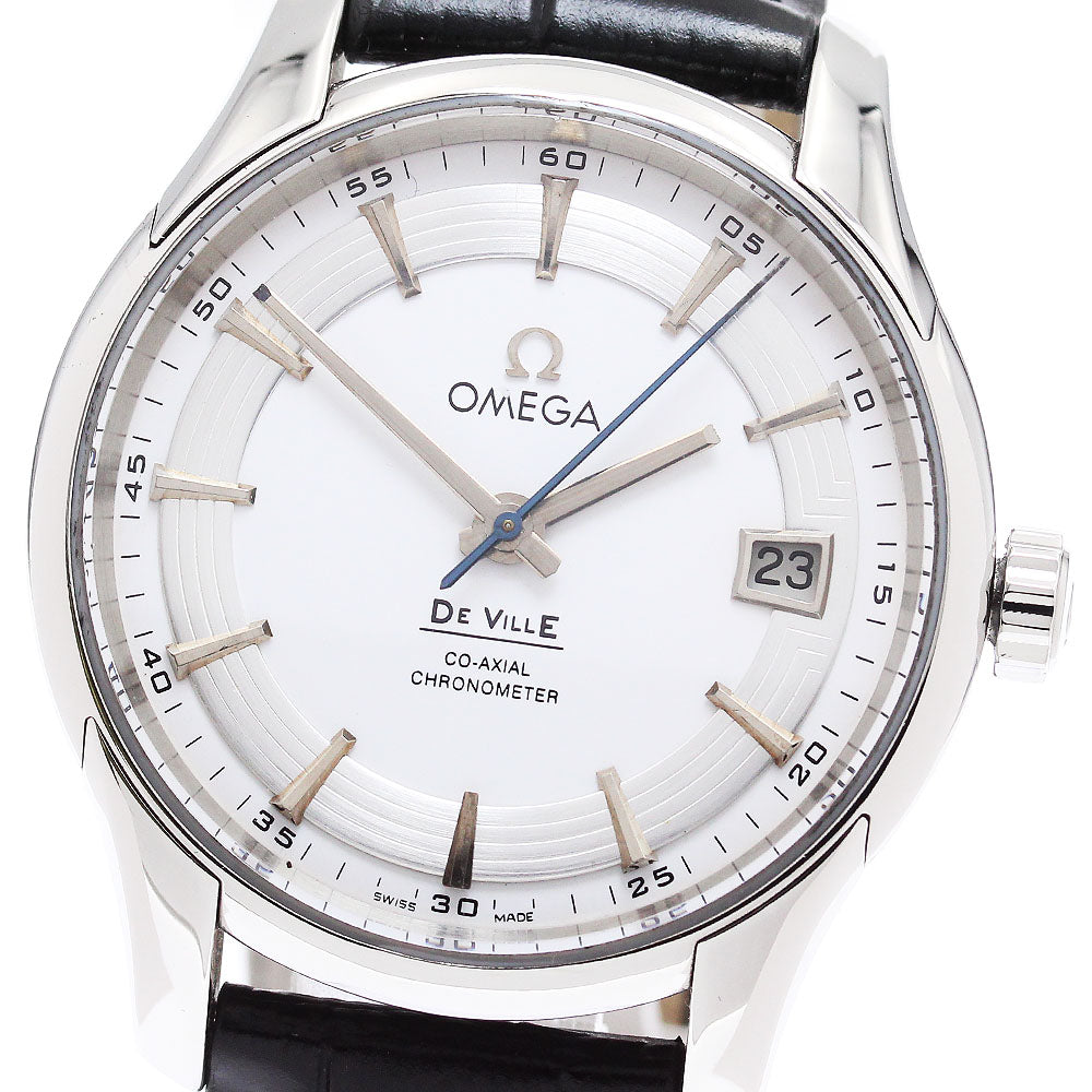 OMEGA De Ville Hour Vision 431.33.41.21.02.001 Date Silver Dial Automatic Men's Watch_871649
